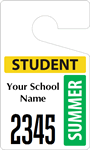 Plastic ToughTags™ for Student Parking Permits
