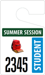 Plastic ToughTags™ for Student Parking Permits