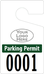 Plastic ToughTags™ Parking Permit Template
