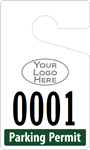 Plastic ToughTags™ Parking Permit Template