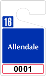 Plastic ToughTags™ Parking Permit Template