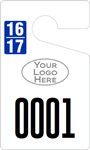 Plastic ToughTags™ Parking Permit Template