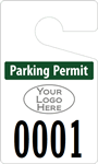 Plastic ToughTags™ Parking Permit Template