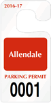 Plastic ToughTags™ Parking Permit Templates