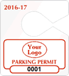 Plastic ToughTags™ Parking Permit Templates