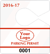 Plastic ToughTags™ Parking Permit Templates