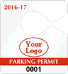 Plastic ToughTags™ Parking Permit Templates