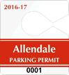 Plastic ToughTags™ Parking Permit Templates