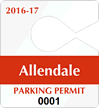 Plastic ToughTags™ Parking Permit Templates