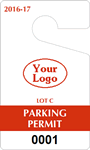 Plastic ToughTags™ Parking Permit Templates