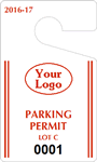Plastic ToughTags™ Parking Permit Templates