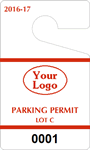 Plastic ToughTags™ Parking Permit Templates