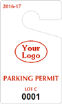 Plastic ToughTags™ Parking Permit Templates