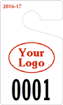 Plastic ToughTags™ Parking Permit Templates