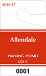 Plastic ToughTags™ Parking Permit Templates