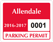 Parking Labels - Design CD2