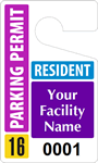 ToughTag™ for Expiration Year Parking Permits