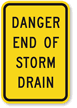 Keep Area Under Pier Clear Bilingual Sign