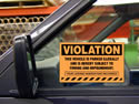 No Parking Stickers