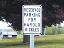Custom Parking Signs