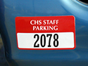 Custom Bumper Sticker Permits