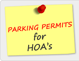 Parking Permit for HOA's