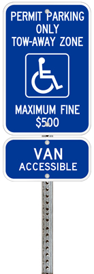 Georgia-handicap-parking-permit-signs