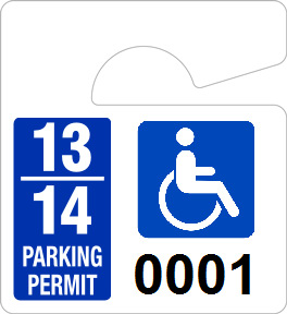 Disabled parking permit