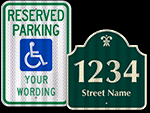 High Intensity Reflective Aluminum Signs