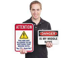 Funny Safety Signs