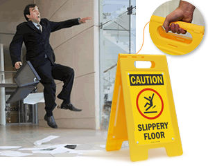 Stand Up Floor Signs