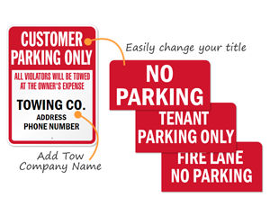 Tow Company Sign