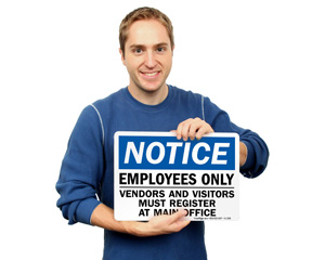 Visitor Signs