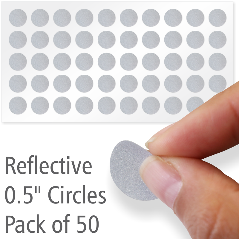 Engineer Grade Reflective Dots For Parking Hang Tags, SKU: LB-2975