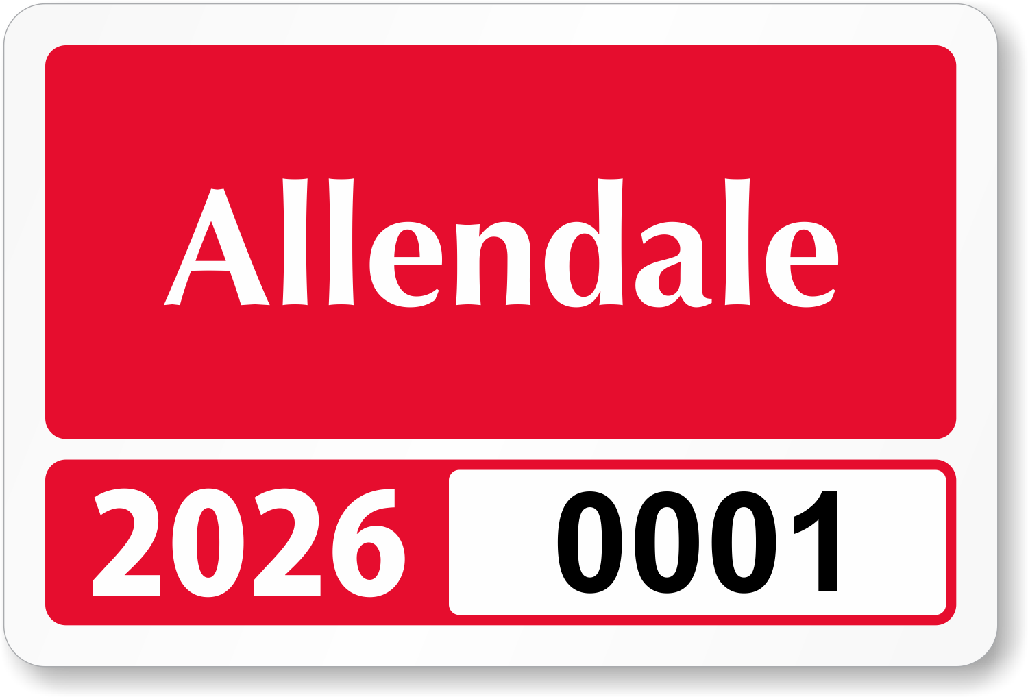 Parking Permit Stickers | Bold Designs from MyParkingPermit