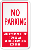 Alu-Schild „Private Property No Parking“ – 30,5 X 45,7 Cm, Wetterfest, Für Einfahrt & Grundstück