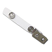 Clear Vinyl Strap with Nickel Plated Clip