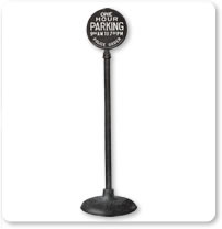 1920 Parking Signs
